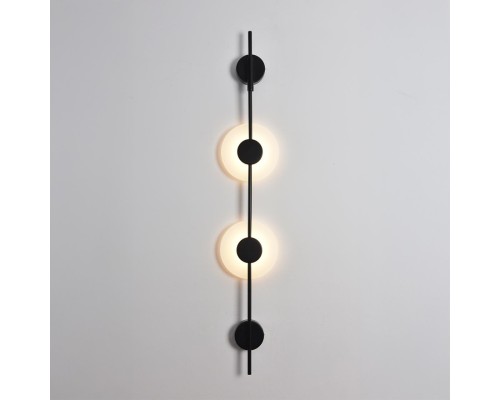 8372/16WL LEDIO LN26 427 черный/белый, металл/акрил Бра LED 16W 3000/4000/6000K 220V ECA