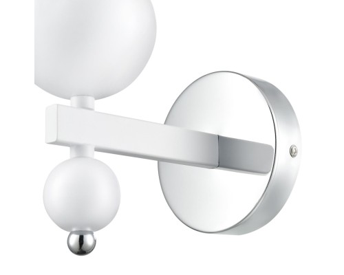 8260/1W MODERNI LN26 126 белый/хром, металл Бра E14 1*40W 220V NANA