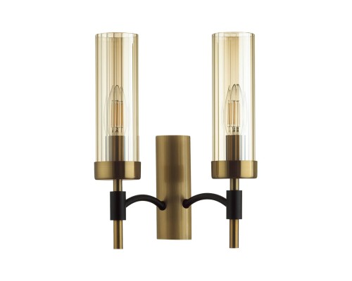 6538/2W CLASSI LN23 167 чёрный, латунь Бра E14 2*40W 220V SHARON