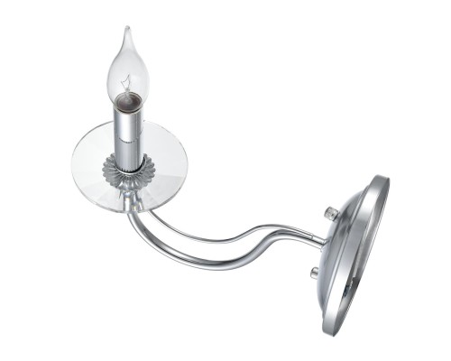 8034/1W CLASSI LN26 металл/стекло, хром/прозрачный Бра E14 1*40W 220V INCANTO