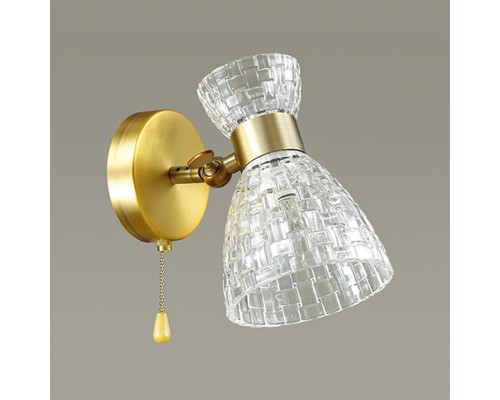 Бра Lumion 3704/1W Jackie античная бронза E14 40 Вт