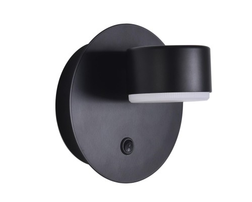 8344/1W COMFI черный, металл Бра GX53 LED 1*7W 220V TORINA