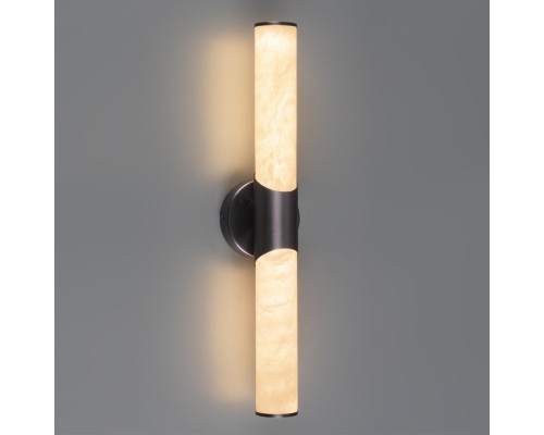 6673/12WL L-VISION ODL24 123 Настенный светильник темная латунь/металл/алебастр IP20 LED 12W 540Лм 3000K/4000K MARBELLA