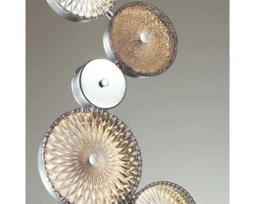 5416/26WL L-VISION ODL_EX23 11 хром/разноцветный металл/стекло Бра LED 26W 4000K CARAMELLA