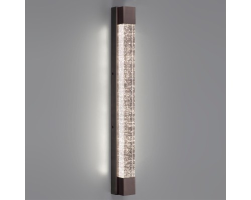 6680/12WL HIGHTECH ODL24 149 Настенный светильник брашир черн/металл/хрусталь IP20 LED 12W 600Лм 4000K MIRADA