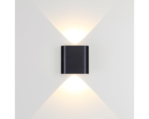 7191/2WL HIGHTECH ODL27 Настенный светильник черный браш./металл IP20 LED 2W 3000K 220V MAGNUM