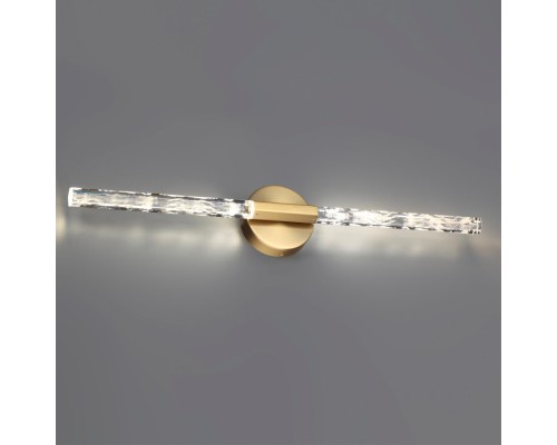 6679/6WL L-VISION ODL24 149 Настенный светильник античная бронза/металл/хрусталь IP20 LED 6W 360Лм 4000K ALETTA