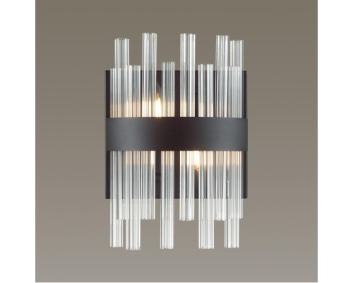 5272/2W MODERNI LN23 черный Бра E14 2*40W 220V MITSUKO