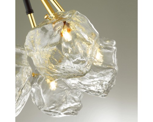 4789/1W LOFT ODL21 449 черный/золотой/прозрачный Бра G9 1*40W STONO