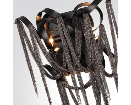 5067/4W HALL ODL24 395 черный/металл/металл Бра G9 4*40W CHAINY