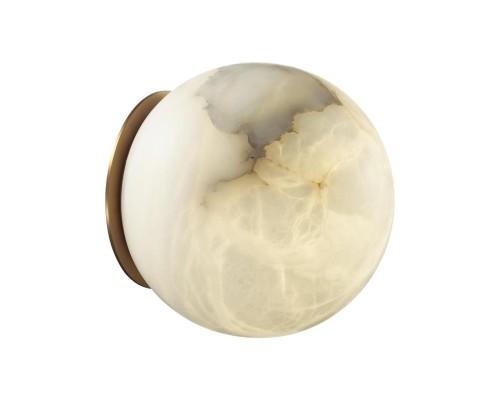 6684/5CLA L-VISION ODL24 194 Потолочный светильник латунь/металл/алебастр IP20 LED 10W 3000/4000 MARBELLA