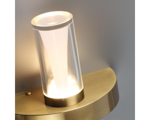 7144/5WL HIGHTECH ODL26 515 светильник античная бронза/акрилл/металл IP20 LED 5W 402Лм 3000K 180° 220V DEFANCE