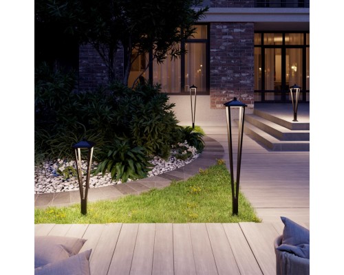 6655/12GA NATURE ODL24 625 черный/металл Уличный светильник IP65 LED 12W 4000K AC85-265V BEARITZ