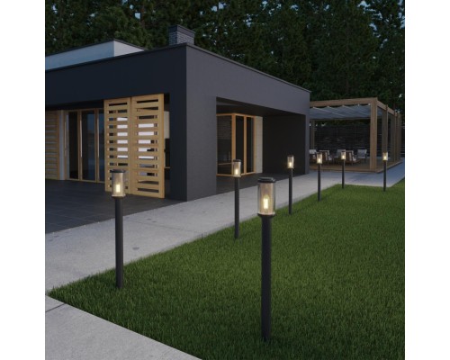 370970 STREET NT24 000 черный Светильник ландшафтный IP54 E27 max 25W 220-240V MATRIX