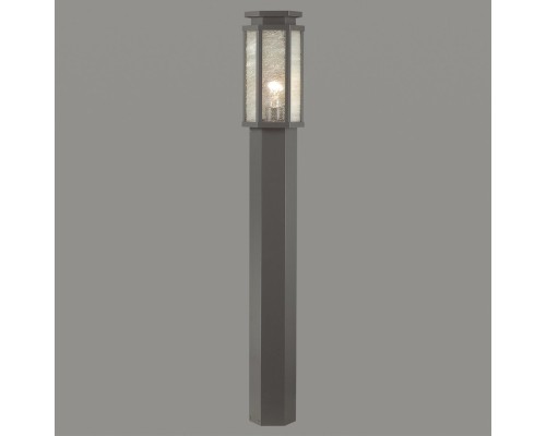 4048/1F NATURE ODL18 707 темно-серый/белый Уличный светильник, 100см IP44 E27 100W 220V GINO