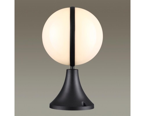 4832/1A NATURE ODL21 563 черный/акрил Ландшафтный светильник на базу E27 1*10W IP44 IP44 LOMEO