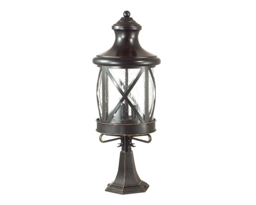 Фонарь уличный Odeon Light 4045/3B Sation черный/золотая патина