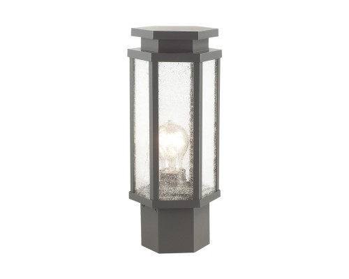 Фонарь уличный Odeon Light 4048/1B Gino темно-серый/белый