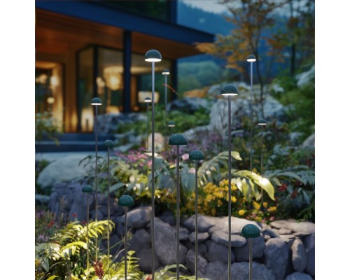 7122/4GL NATURE ODL26 Уличный светильник 530мм акрил/металл IP65 LED 3W 95Лм 24V VERDE (нужен драйвер 357781/357782)