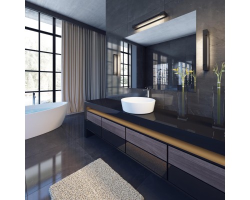 Накладной светодиодный светильник Odeon Light 3888/18WB Arno черный LED 18 Вт 4000K