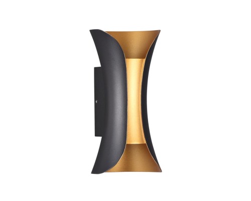 Настенный светильник Odeon Light 3886/6BG Krista черный/золотистый LED 6 Вт 4000K