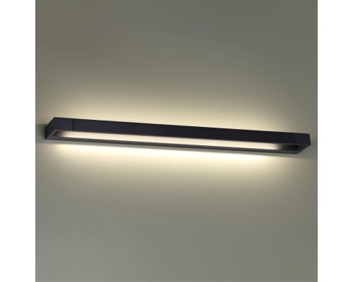 3888/24WB HIGHTECH ODL22 197 черный/металл Настенный поворотный светильник IP44 LED 24W 2430Лм 4000K ARNO