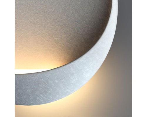 7005/7WL HIGHTECH ODL25 Настенный светильник белый ice crack/акрил IP44 LED 7W  347Лм 3000K  CRI > 90 VELA