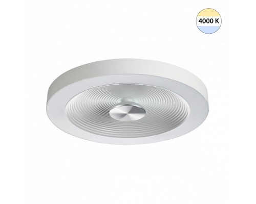 7752/25L MITRA LED SN 093 Светильник пластик/белый LED 25Вт 4000K D400 IP54 QUANTUM