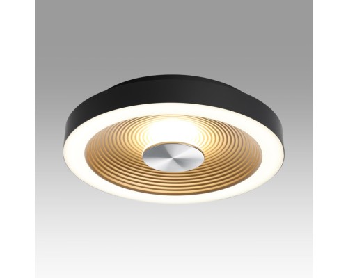 7753/18L MITRA LED SN 093 Светильник пластик/белый/черный/золотой LED 18Вт 4000K D320 IP54 QUANTUM