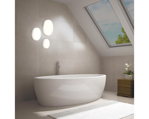 358684 OVER NT21 245 белый Светильник накладной влагозащищенный IP54 LED 4000K 15W 100-240V PANDORA