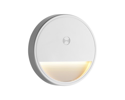 359707 OVER NT25 434 белый Светильник накладной сенсорный для лестниц IP20 LED 0.4W 3000К 1000mAh Li-ion, 5V VESPERA