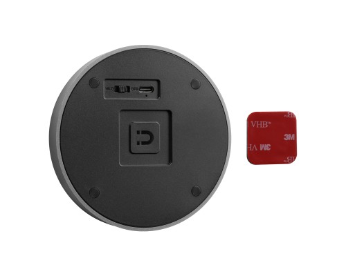 359708 OVER NT25 434 серый Светильник накладной сенсорный для лестниц IP20  LED 0.4W 3000К 1000mAh Li-ion, 5V VESPERA