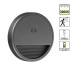 359708 OVER NT25 434 серый Светильник накладной сенсорный для лестниц IP20  LED 0.4W 3000К 1000mAh Li-ion, 5V VESPERA