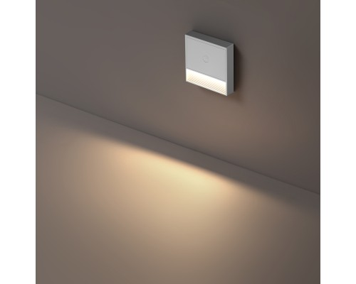 359709 OVER NT25 434 белый Светильник накладной сенсорный для лестниц IP20  LED 0.4W 3000К 1000mAh Li-ion, 5V VESPERA