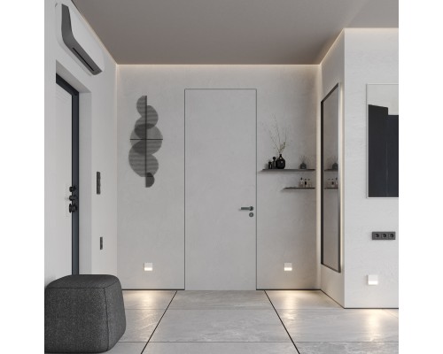 359709 OVER NT25 434 белый Светильник накладной сенсорный для лестниц IP20  LED 0.4W 3000К 1000mAh Li-ion, 5V VESPERA