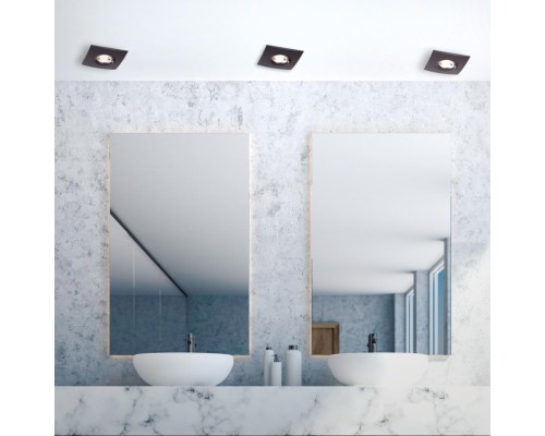 370796 SPOT NT21 248 черный Светильник встраиваемый влагозащищенный IP44 GU10 50W 220V WATER