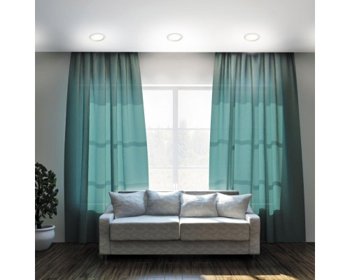 Светильник встраиваемый (драйвер в комплект не входит) Novotech 358304 Drum белый LED 20 Вт 3000K