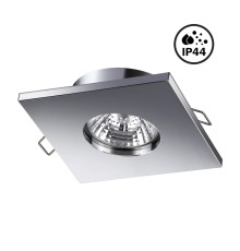 370806 SPOT NT22 хром Светильник встраиваемый влагозащищенный IP44 GU10 50W 220V AQUA