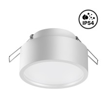 358903 SPOT NT21 белый Встраиваемый влагозащищенный светильник IP54 LED 4000K 10W 220V MAY