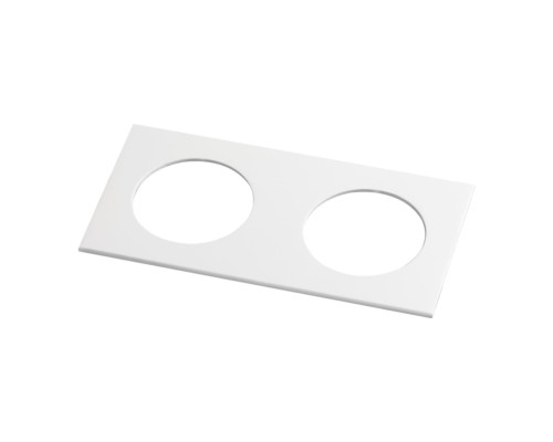 357596 SPOT NT18 475 белый Рамка декоративная к артикулам 357585-357587, 357589, 357909-357910 METIS