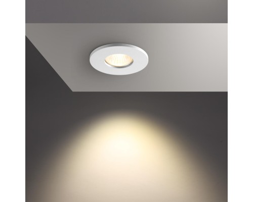 370934 SPOT NT22 белый Светильник встраиваемый влагозащищенный IP44 GU10 50W 220V AQUA