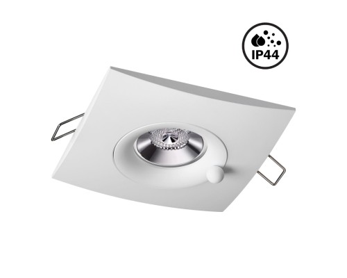 370793 SPOT NT21 248 белый Светильник встраиваемый влагозащищенный IP44 GU10 50W 220V WATER