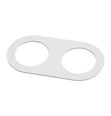 357915 SPOT NT19 475 белый Рамка декоративная к артикулам 357585-357587, 357589, 357909-357910 METIS