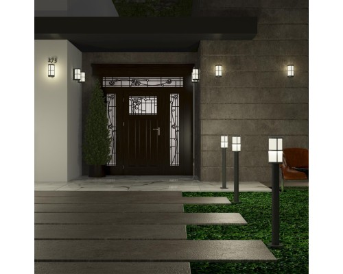 370776 STREET NT21 281  Светильник ландшафтный IP54 E27 18W 220-240V ZEBRA