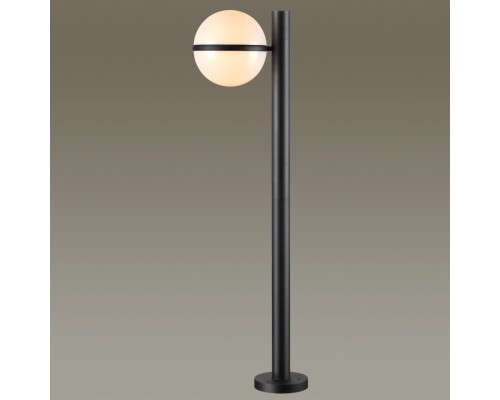 4832/1F NATURE ODL21 563 черный/акрил Ландшафтный светильник E27 1*10W IP44 LOMEO