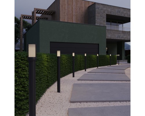 370972 STREET NT24 000 черный Светильник ландшафтный IP54 E27 max 25W 220-240V MATRIX