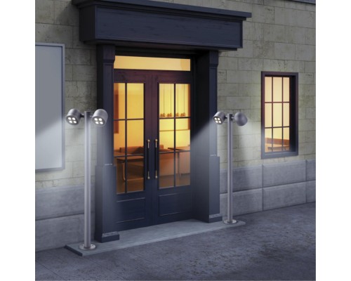 Фонарь уличный LED Novotech 358116 Galeati темно-серый LED 20 Вт 3000K