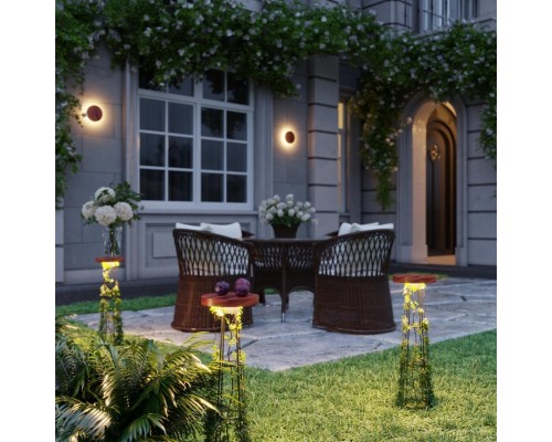 7108/15GL NATURE ODL26 Уличный встраиваемый в грунт светильник 940мм окраш. под дерево/металл IP65 LED 12W 278Лм 3000K 220-240V LIANA