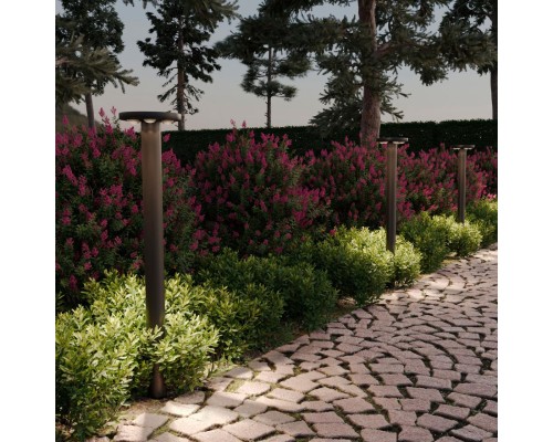 359283 STREET NT24 644 черный Светильник ландшафтный IP65 LED 4000K 12W 185-265V ECHO