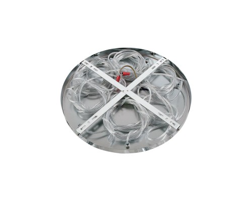 8270/7A NEOCLASSI хром/белый, металл/стекло Люстра каскадная Е14 7*40W 220V TRACY